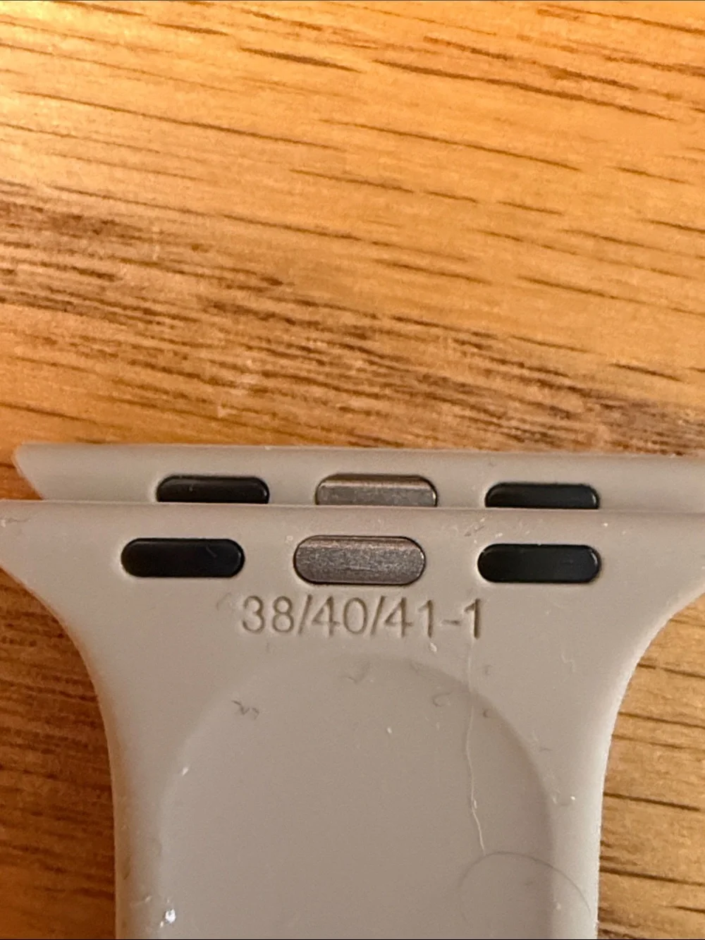 Silicone Smartwatch Band - Taupe
